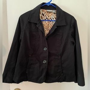 Chico’s basic black jacket